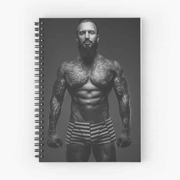Item preview, Gregory:  Bushy-Bearded Muscular  Bad Boy designed and sold by Atlas Kai.
