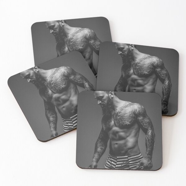 Item preview, Gregory:  Bushy-Bearded Muscular  Bad Boy designed and sold by Atlas Kai.