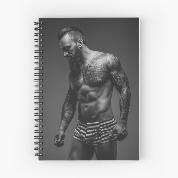 Item preview, Gregory:  Bushy-Bearded Muscular  Bad Boy designed and sold by Atlas Kai.