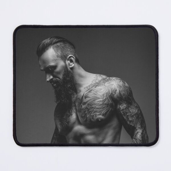 Item preview, Gregory: Bushy-Bearded Muscular Bad Boy designed and sold by Atlas Kai.