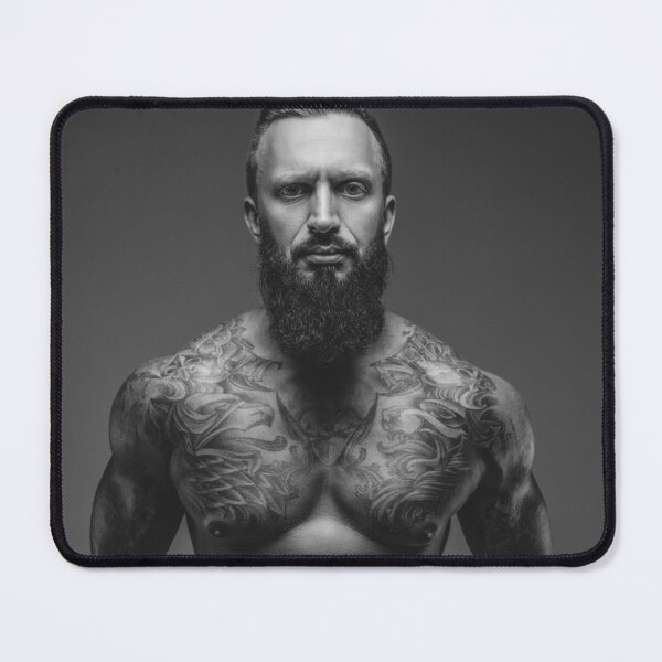 Item preview, Gregory: Bushy-Bearded Muscular Bad Boy designed and sold by Atlas Kai.