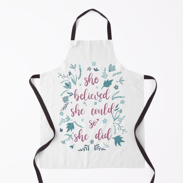 Item preview, SHE BELIEVED - she could so she did - AZUL designed and sold by GinColorist.