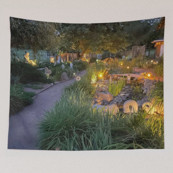 Item preview, Hartwell Farms Garden At Night designed and sold by DooodleGod.