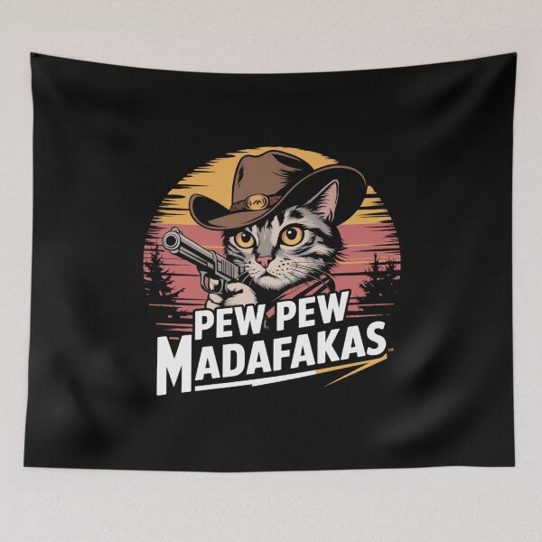 Item preview,   Crazy Pewpew Cat designed and sold by Coollzone.