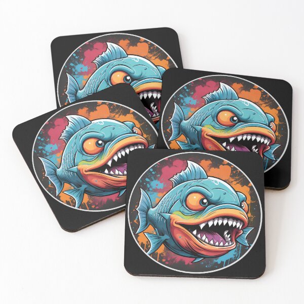 Item preview, Cartoon Angry Piranha Joe designed and sold by Boxing Kangaroo Retail Company.