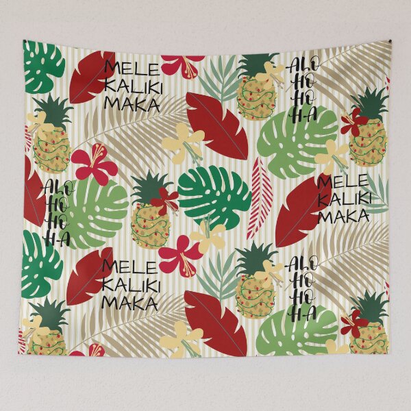 Item preview, LO-HO-HO-HA Mele Kalikimaka Hawaiian Tropical Holiday  designed and sold by DriveIndustries.