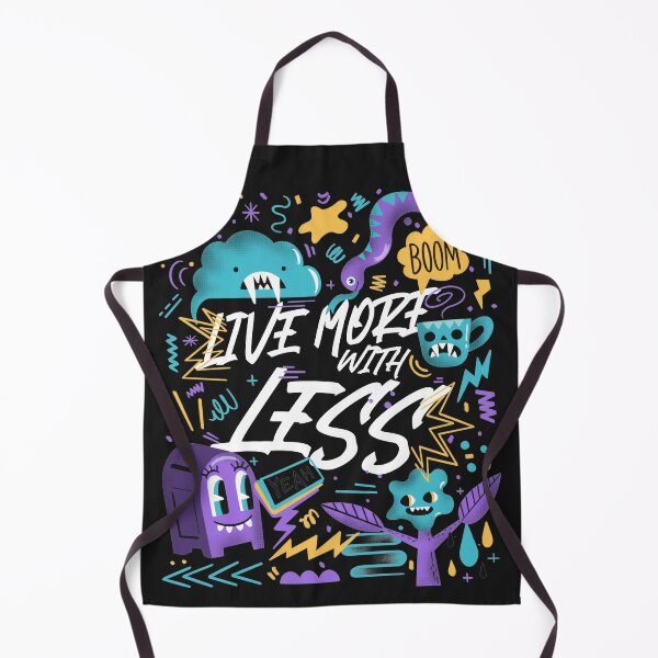 Item preview, Live More With Less designed and sold by BoldImpDes.