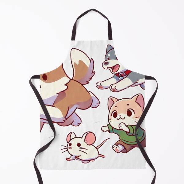 Item preview, dog playing with cat and mouse designed and sold by LOAMBO5AI.