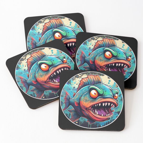 Item preview, Cartoon Angry Piranha Joe designed and sold by Boxing Kangaroo Retail Company.