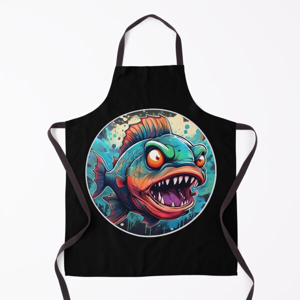 Item preview, Cartoon Angry Piranha Joe designed and sold by Boxing Kangaroo Retail Company.