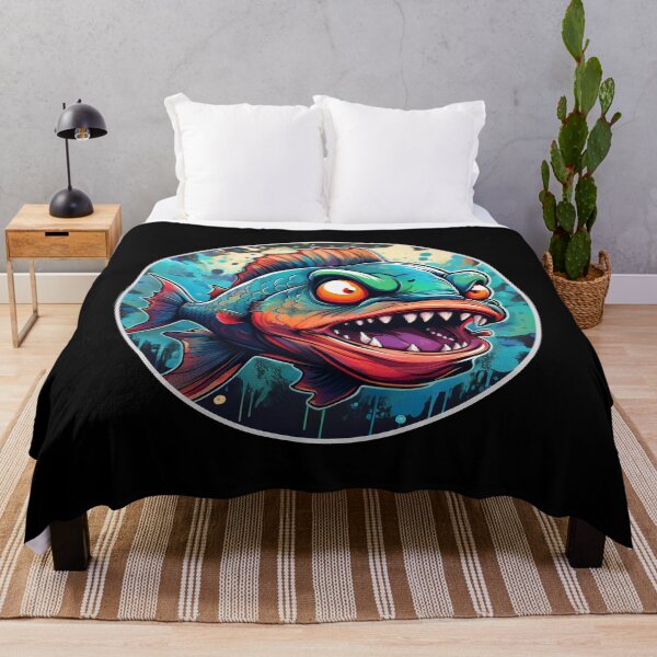 Item preview, Cartoon Angry Piranha Joe designed and sold by Boxing Kangaroo Retail Company.