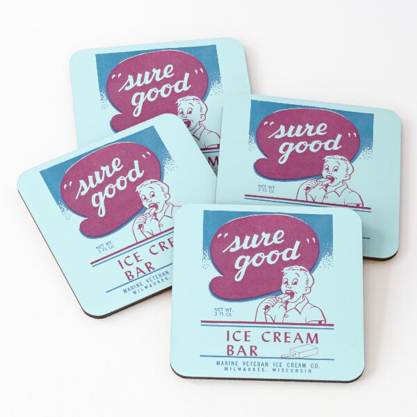 Item preview, 1950s Sure Good Ice Cream Bar designed and sold by historicimage.