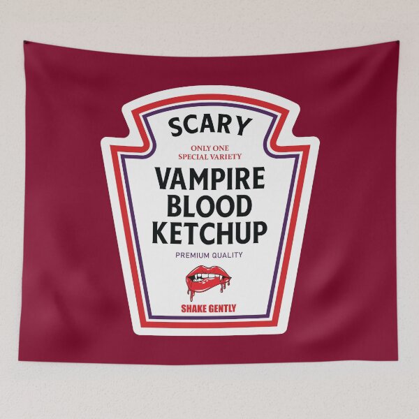 Item preview, Ketchup Vampire Blood Mustard Halloween Matching Family Costume Condiments designed and sold by diana-april.