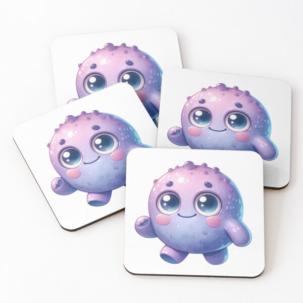 Item preview, Cute Adorable Purple Hello Monster designed and sold by baebrand-art.