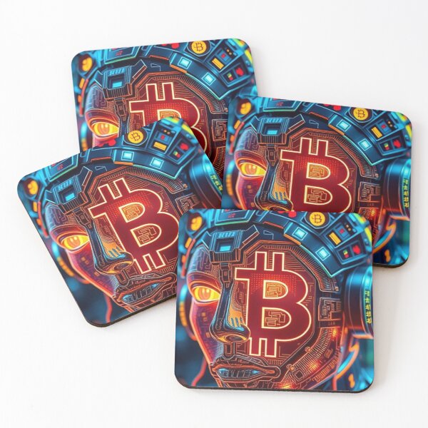 Artikelvorschau, Cyber Coin – Die Zukunft mit Bitcoin entworfen und verkauft von AImarioart.