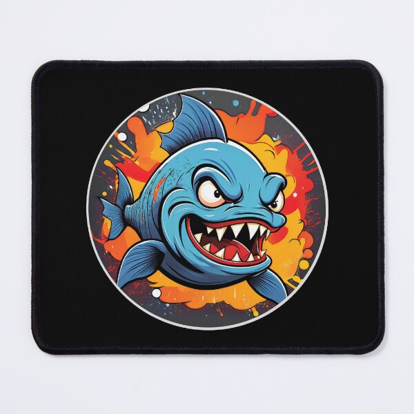 Item preview, Cartoon Angry Piranha Joe designed and sold by Boxing Kangaroo Retail Company.