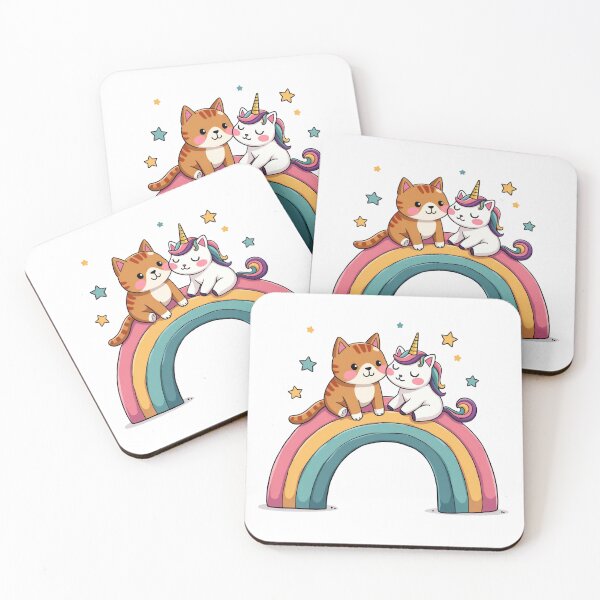 Item preview, unicorn and cat designed and sold by jkrphoto.
