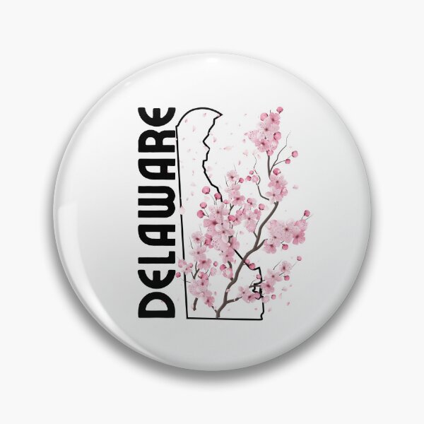 Item preview, Delaware State Flower Peach Blossom Classic T-shirt Sticker designed and sold by ThinkNature!.