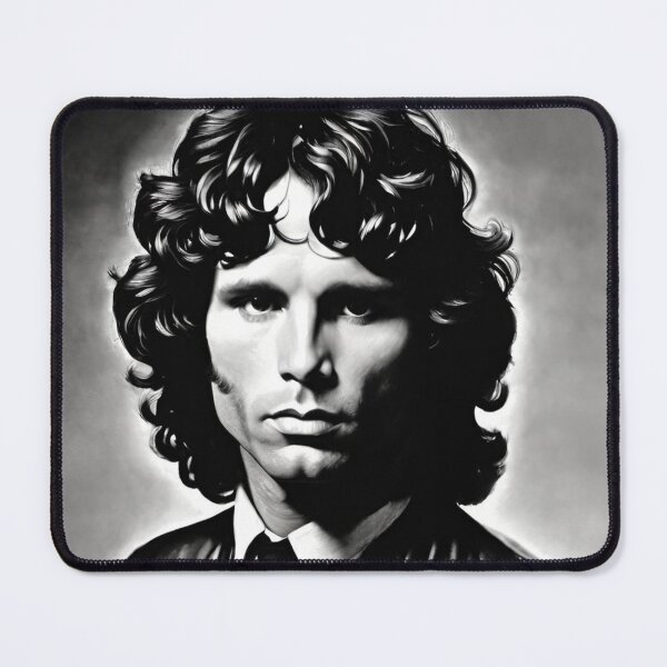 Item preview, Jim Morrison Black And White Art | TheAmericanPoet | The Doors Art designed and sold by TheAmericanPoet.