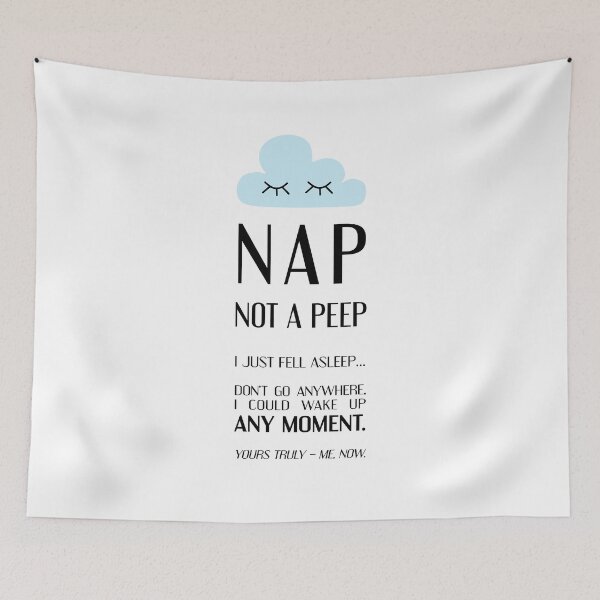 Item preview, NAP: Not A Peep, Unique designed and sold by villacreativa.