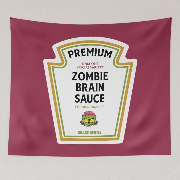Item preview, Ketchup Zombie Brain Mustard Mustard Halloween Matching Family Costume Condiments designed and sold by diana-april.