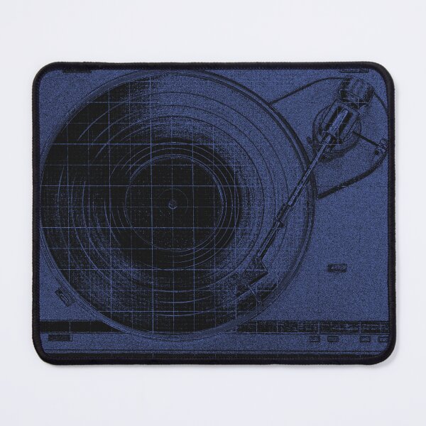 Item preview, Vintage Turntable Blueprint designed and sold by MolfettaDesign.