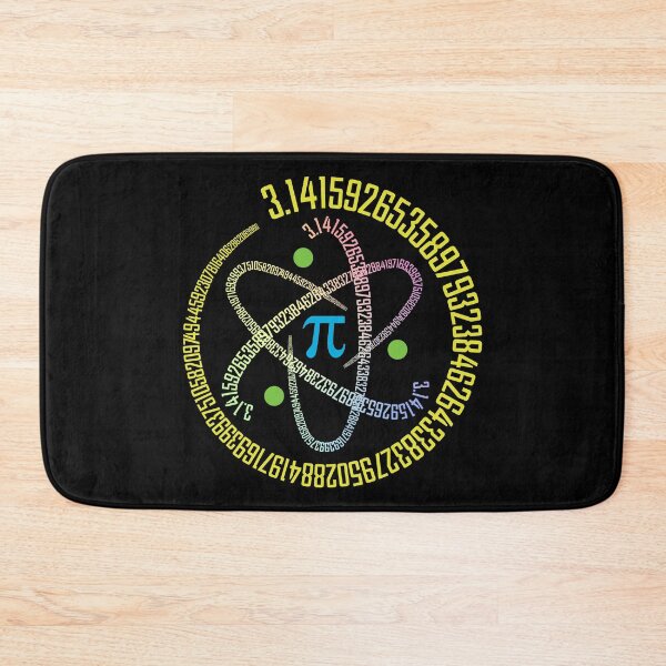 Item preview, Atom Pi Math Science Gift - STEM 3.14 Pi Day designed and sold by ScienceCorner.