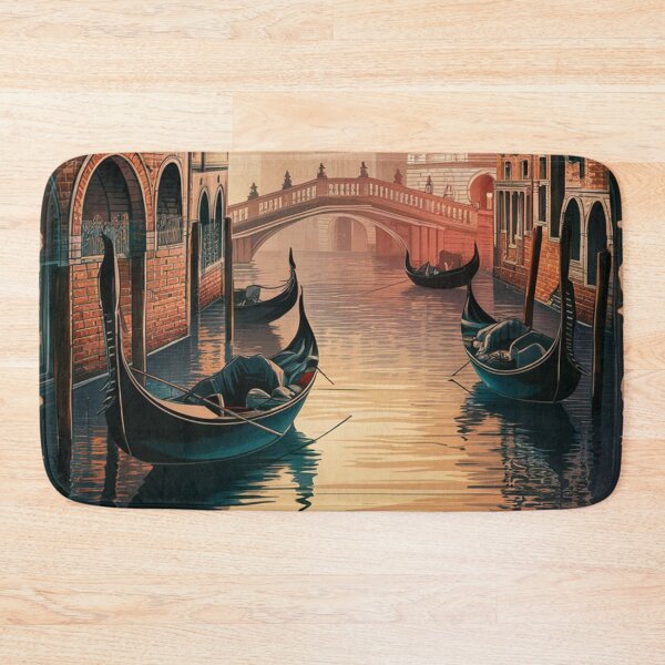 Item preview, Venice Vintage Travel Poster designed and sold by TravelerRat.