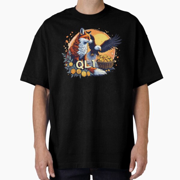 Fox and Eagle QL1 Oversized T-Shirt