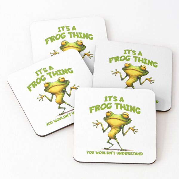 Item preview, Funny Frog Saying It's a Frog Thing You wouldn't Understand designed and sold by GroovyFusion.