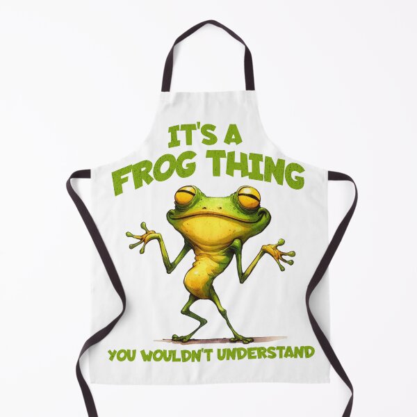 Item preview, Funny Frog Saying It's a Frog Thing You wouldn't Understand designed and sold by GroovyFusion.