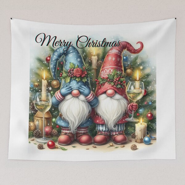 Item preview, Christmas, Gnomes,Wine designed and sold by deniz kaya.