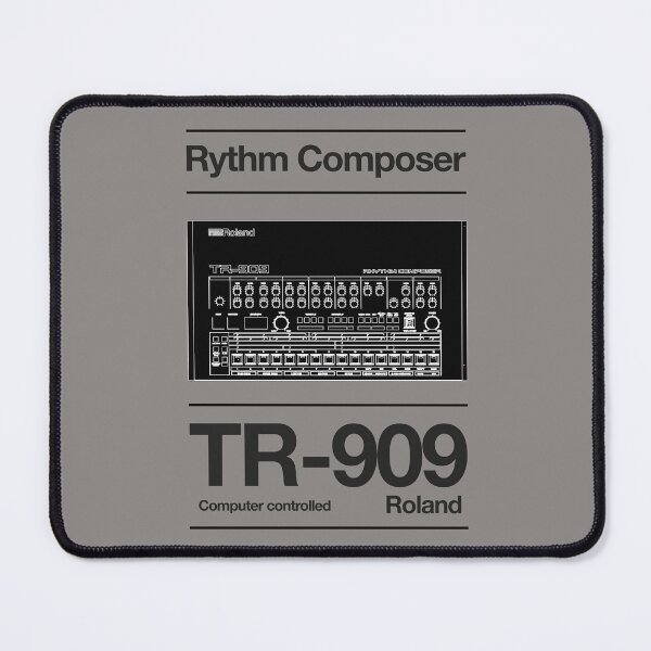 Item preview, Synthwave Vibes: Minimalist Roland TR-909 Rythm Composer Art designed and sold by Sub88 Studio.