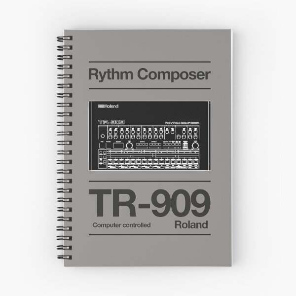Item preview, Synthwave Vibes: Minimalist Roland TR-909 Rythm Composer Art designed and sold by Sub88 Studio.