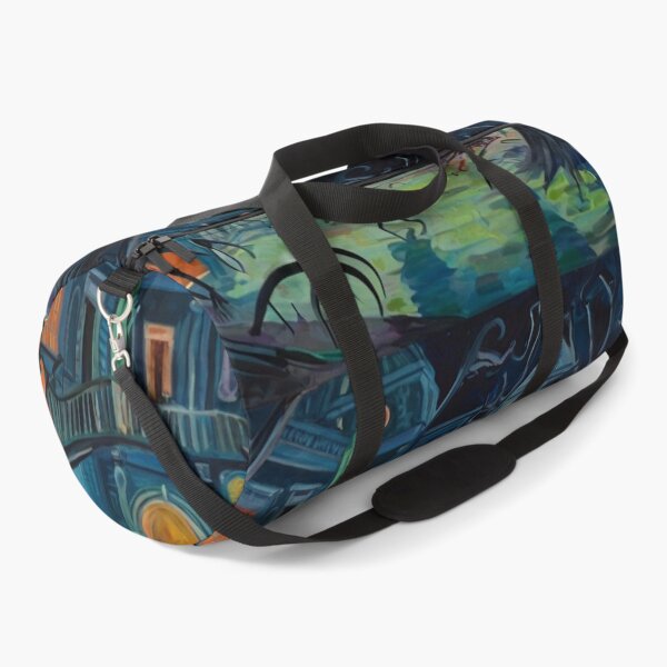 Item preview,  Downtown where the ghouls hang out expressionist art painting designed and sold by Vintage Designs +.