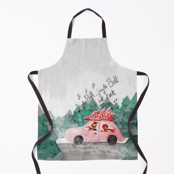 Item preview, Jingle bell rock - Hand drawn Illustration designed and sold by the little fennec.