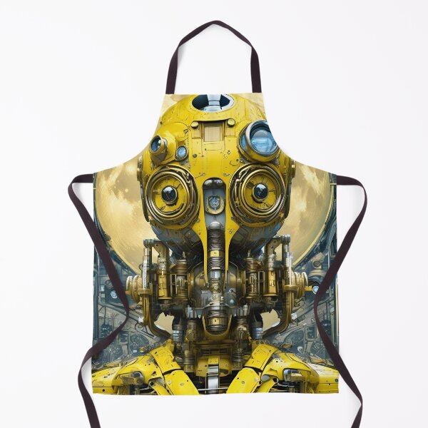 Item preview, Yellow Robot - Sci Fi Art concept designed and sold by Delerat7.