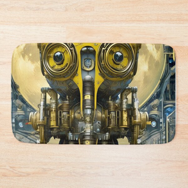 Item preview, Yellow Robot - Sci Fi Art concept designed and sold by Delerat7.