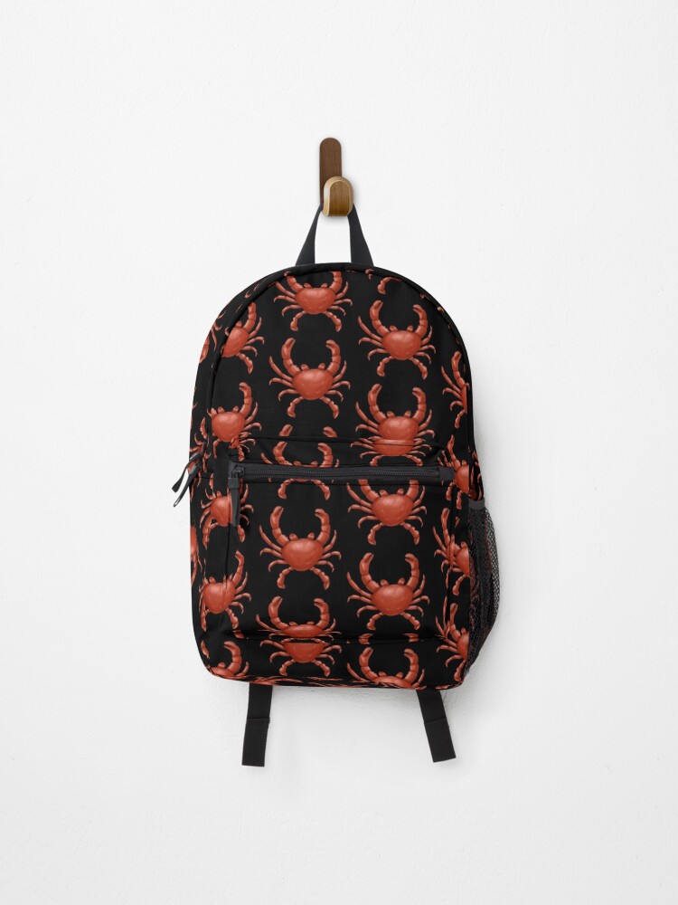Thumbnail 1 of 3, Backpack, Crab designed and sold by LadyTaneli.