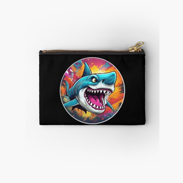 Item preview, Cartoon Angry Shark designed and sold by Boxing Kangaroo Retail Company.