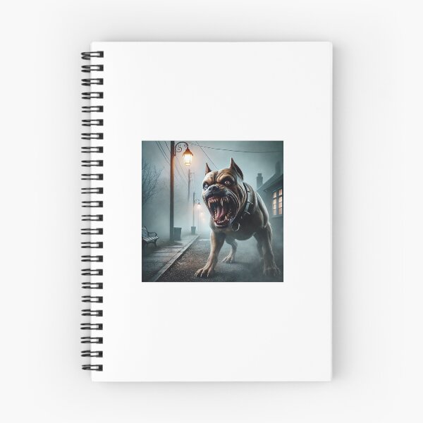 Item preview, Menacing Pitbull designed and sold by PawPrintDecals.