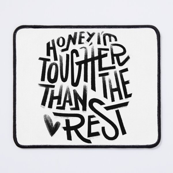 Item preview, Tougher than the Rest designed and sold by grrrenadine.