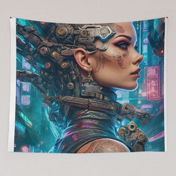 Item preview, Cyberpunk Edgerunner - Sci Fi Art concept designed and sold by Delerat7.