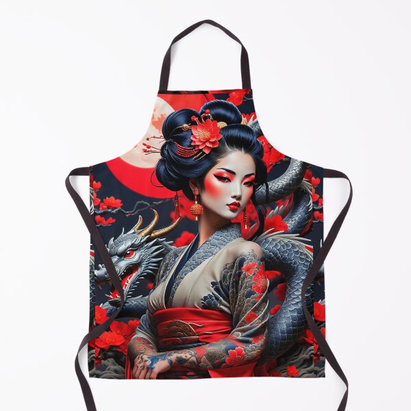 Item preview, Red Moon Dragon Soceress designed and sold by Bunmigraphics .