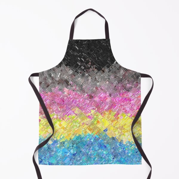 Item preview, Trippy Squiggly Funky Groovy Psychedelic Digital Abstract Polygender Pride Flag designed and sold by Chaos Queery.