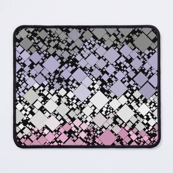 Item preview, Funky Trippy Geometric Retro Mod Digital Abstract Cupiosexual Pride Flag designed and sold by Chaos Queery.