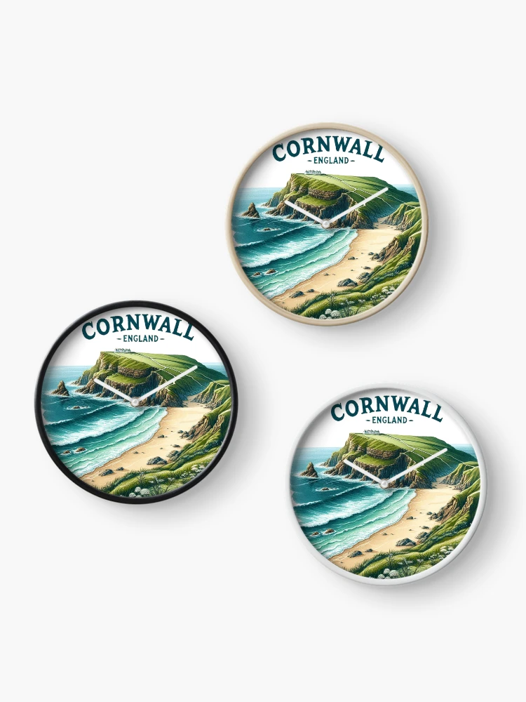 Thumbnail 3 of 4, Clock, Cornwall designed and sold by devonclemon.