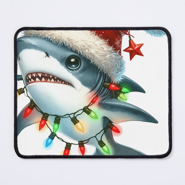 Item preview, Christmas Bull Shark designed and sold by devonclemon.