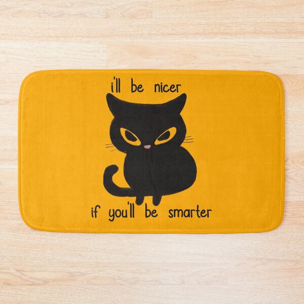 Item preview, i'll be nicer cat designed and sold by HematiteDesign.