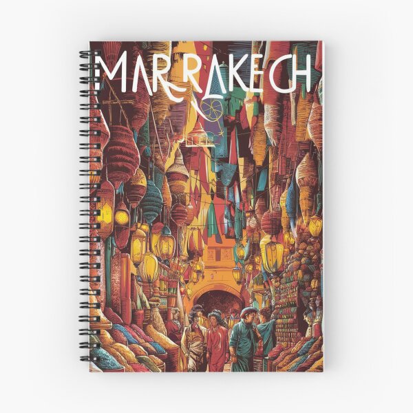 Item preview, Cartel de viaje vintage de Marrakech designed and sold by TravelerRat.